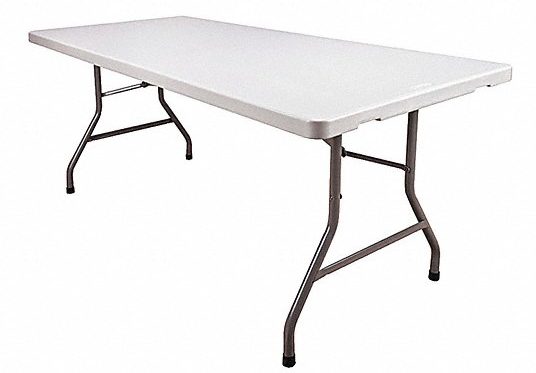 6 foot plastic resin table