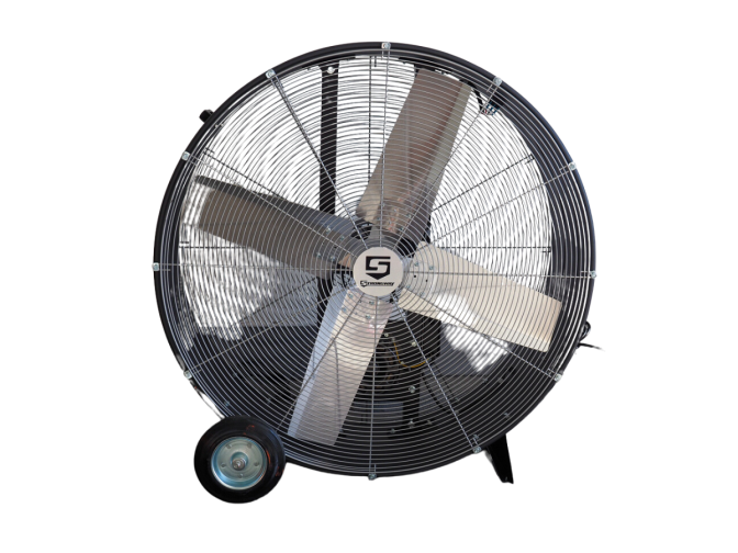 36" drum fan