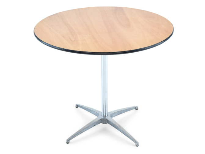30" low boy bistro table