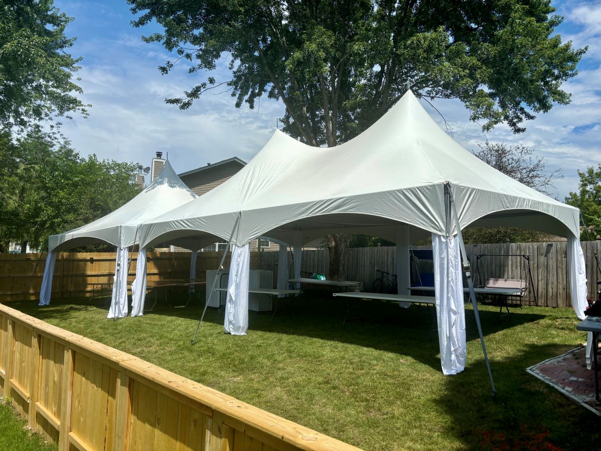 20x60 high peak tent